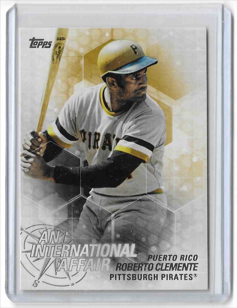 2018 Topps Update An International Affair IA-33 Roberto Clemente